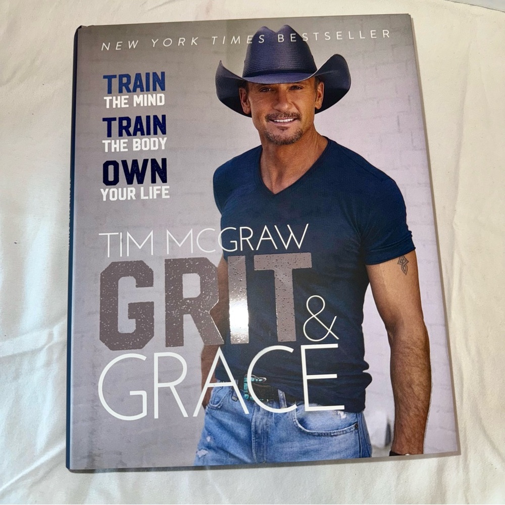 Grit & Grace Book by Tim McGraw Hard Cover Brand‎ New w/Tags. Great Gift!